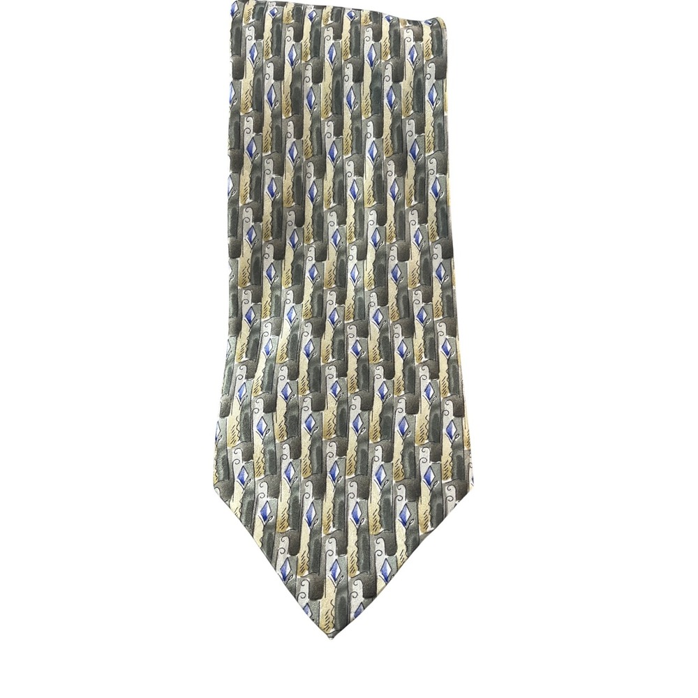 J. Garcia Tie Like A Twittering Machine Art Abstract Men's Necktie
